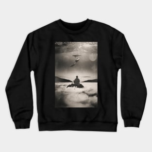 Flying or Swimming Crewneck Sweatshirt